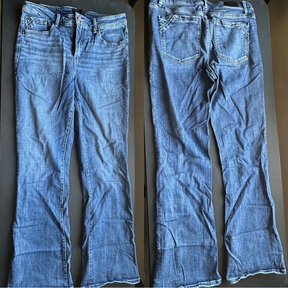 Buckle Black Women's Blue Boot Cut Jeans